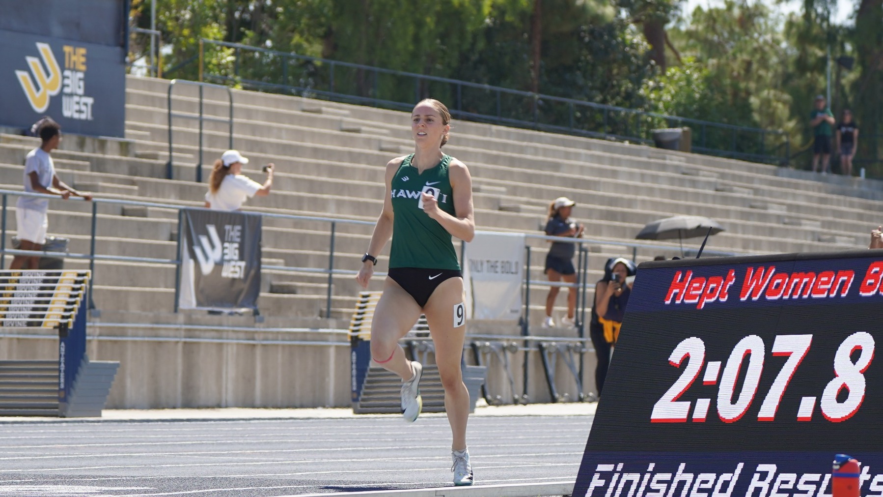 Catherine Touchette Big West Heptathlon
