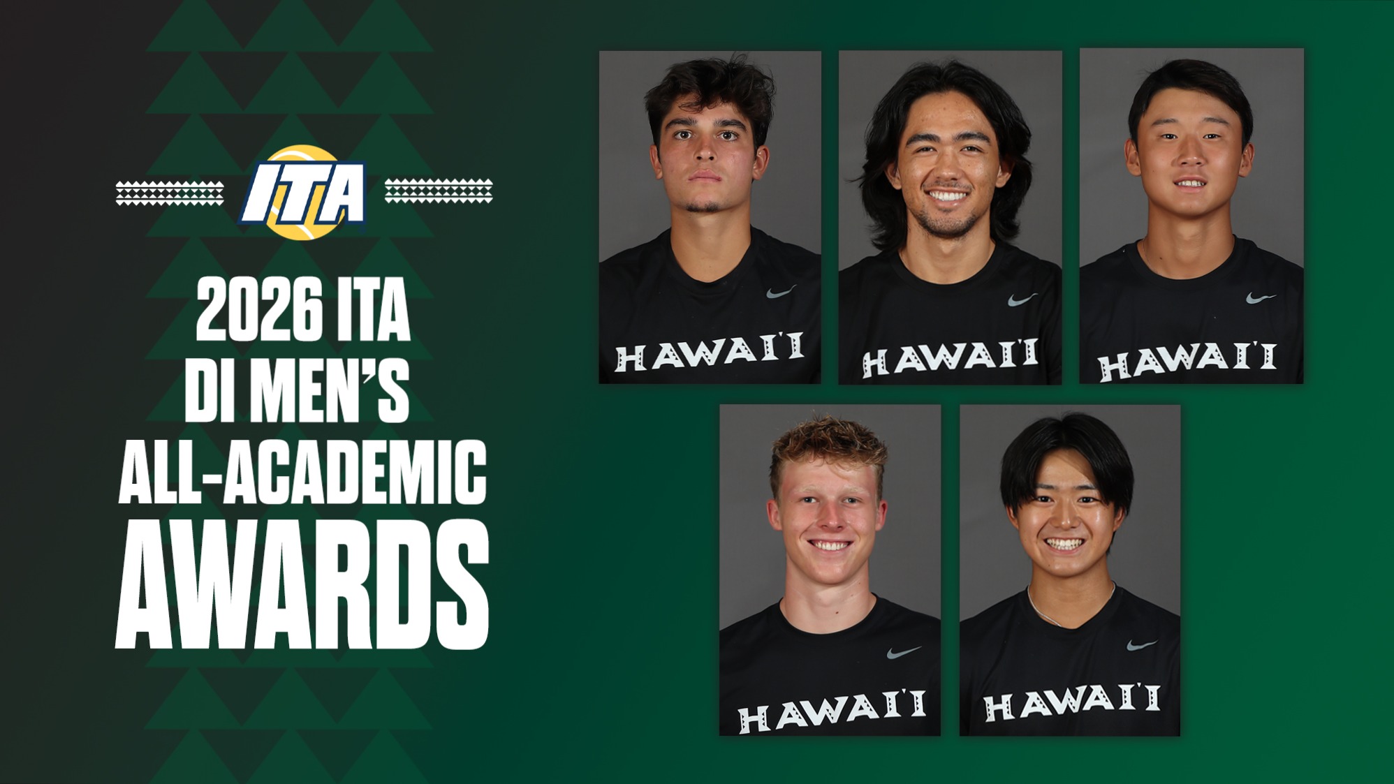 2026 ITA Men's Tennis All-Academic