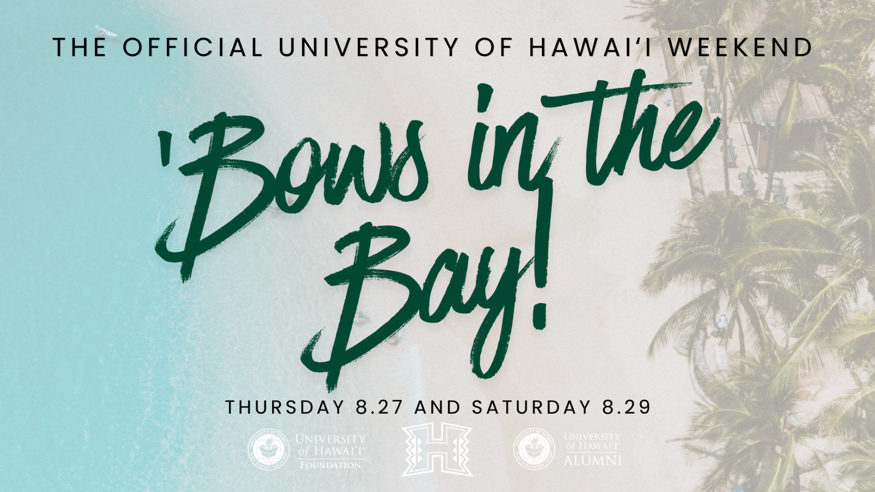 'Bows in the Bay Weekend