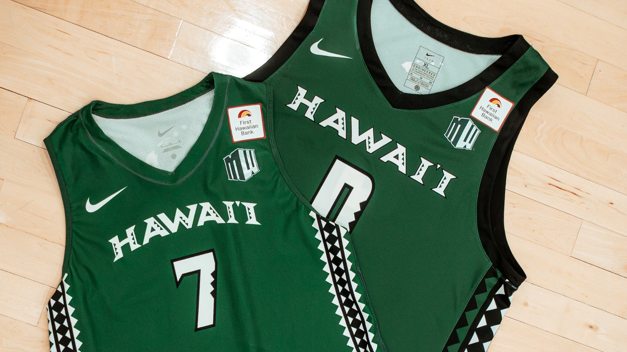 First Hawaiian Bank Jersey Patch WVB, MBB