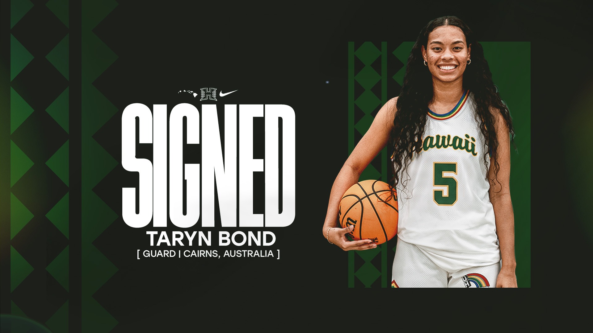 WBB Taryn Bond signed