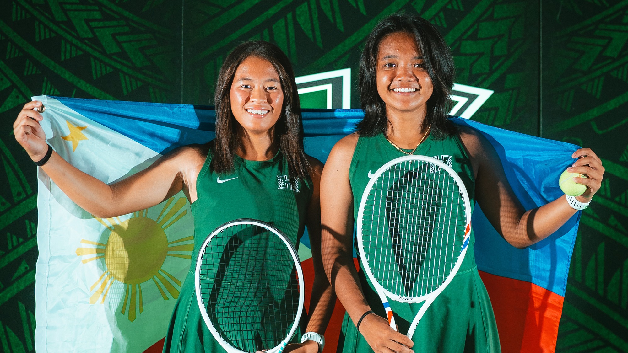 Stefi Aludo and Tenielle Madis-Asian Games