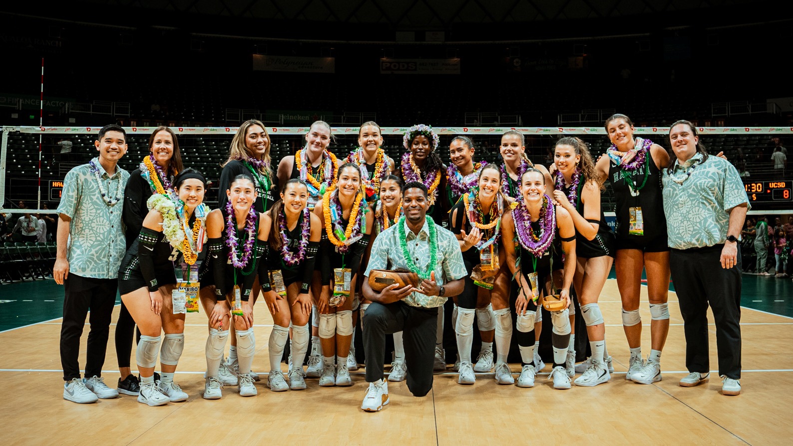 WVB Outrigger trophy vs. UC San Diego