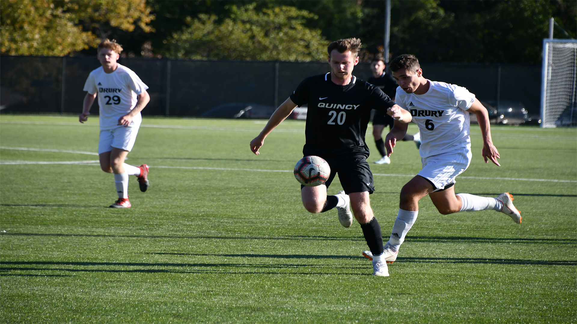 USI Edges Hawks With Late Goal Quincy University Athletics