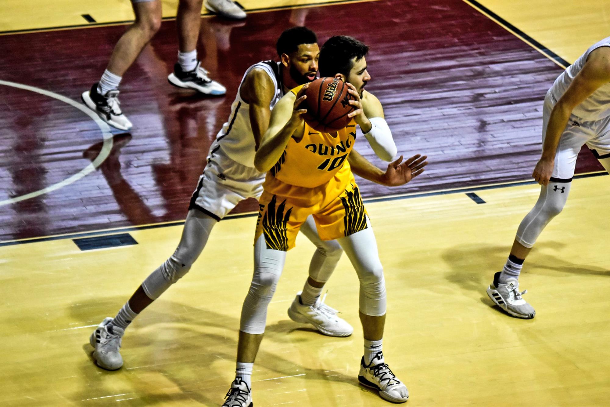 Men's Basketball Ends Season On A High Note Quincy University Athletics