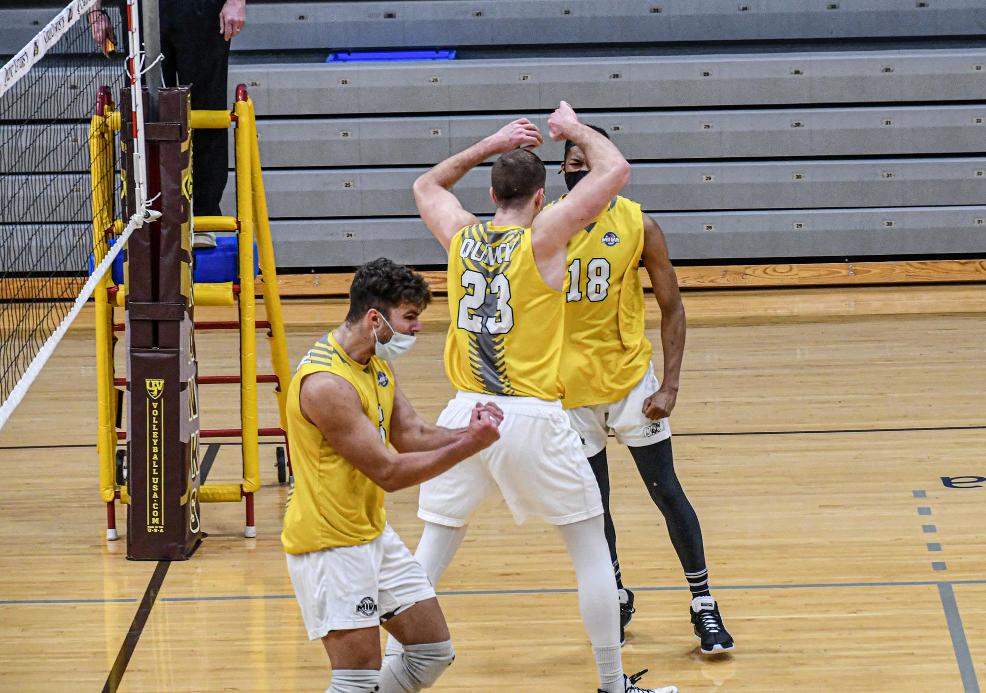 Zach Reider Men's Volleyball Quincy University Athletics