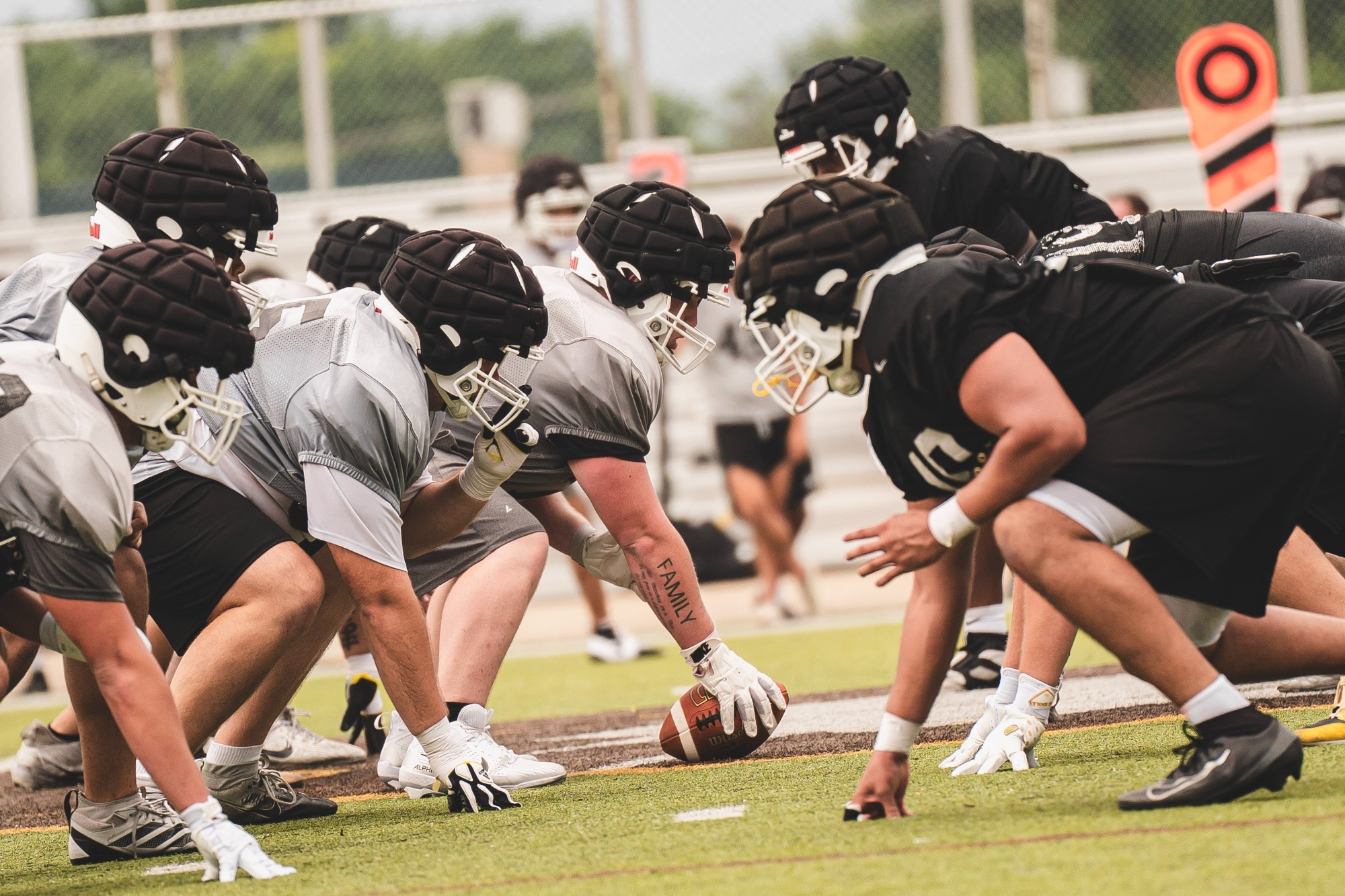 QU Football Practice 2026