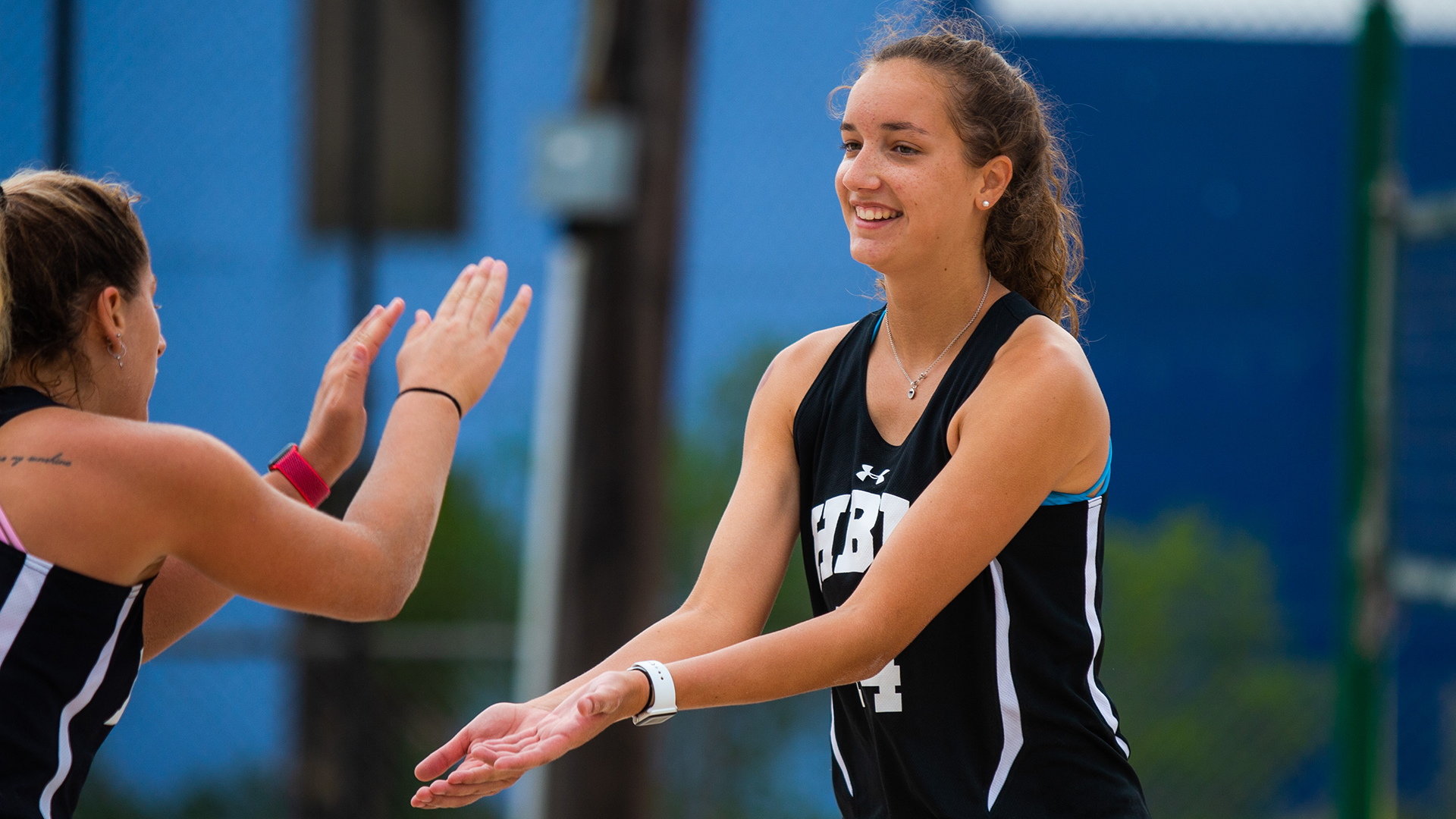 Lindsay Harris Beach Volleyball Houston Christian University Athletics