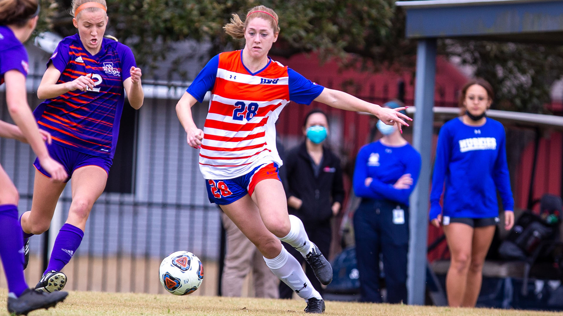 Evelyn Slaughter Women's Soccer Houston Christian University Athletics