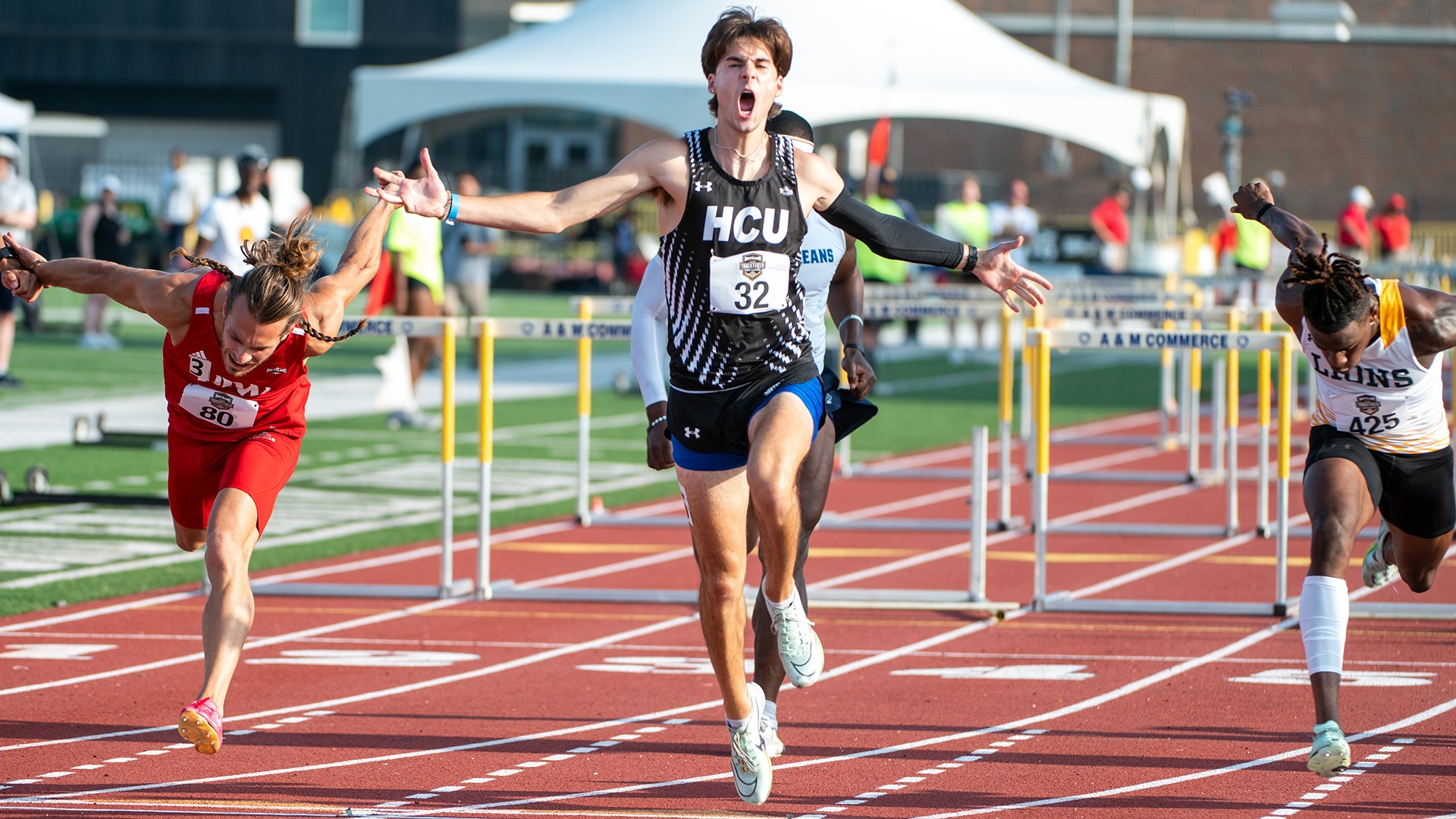 Garrett Gibson Track and Field Houston Christian University Athletics