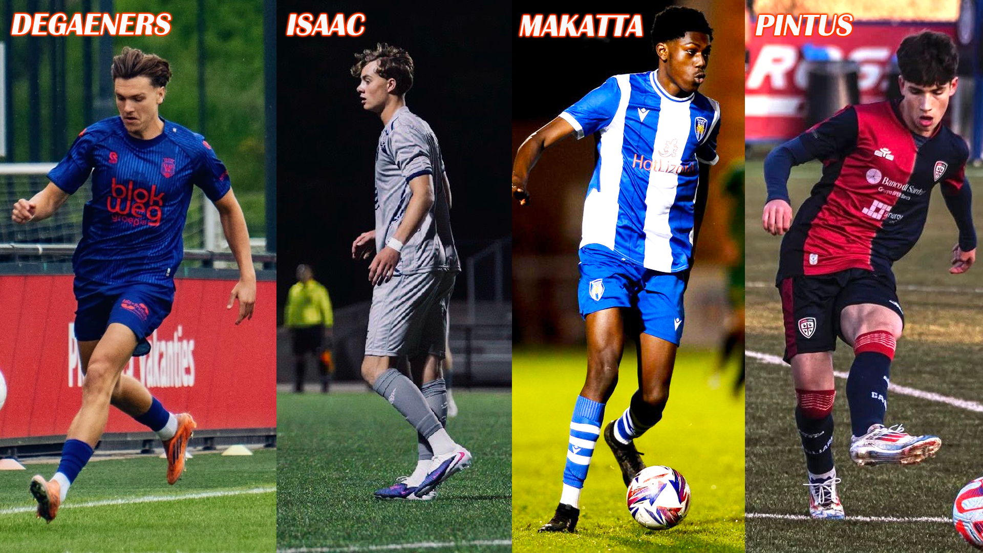 MSOC 2026 Signings (Degenaers Isaac Makatta Pintus)