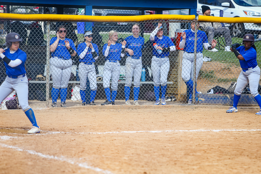 2025 Softball vs Hagerstown CC - Strikeout for Cancer