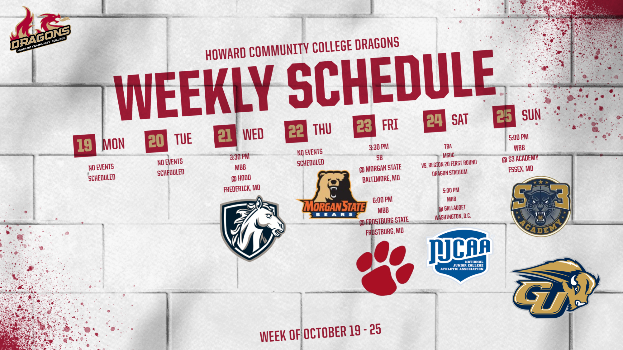 Weekly Schedule