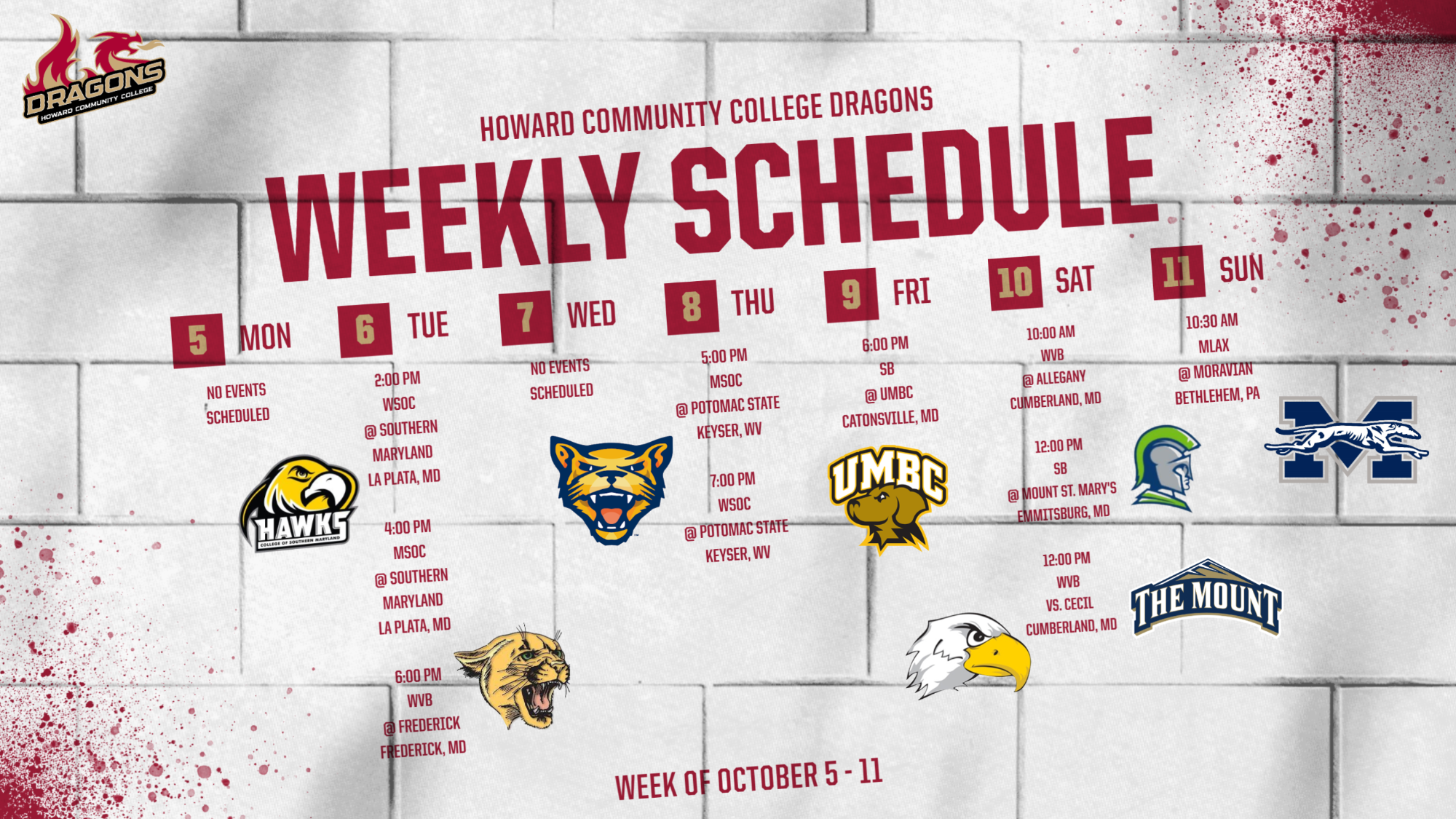 Weekly Schedule