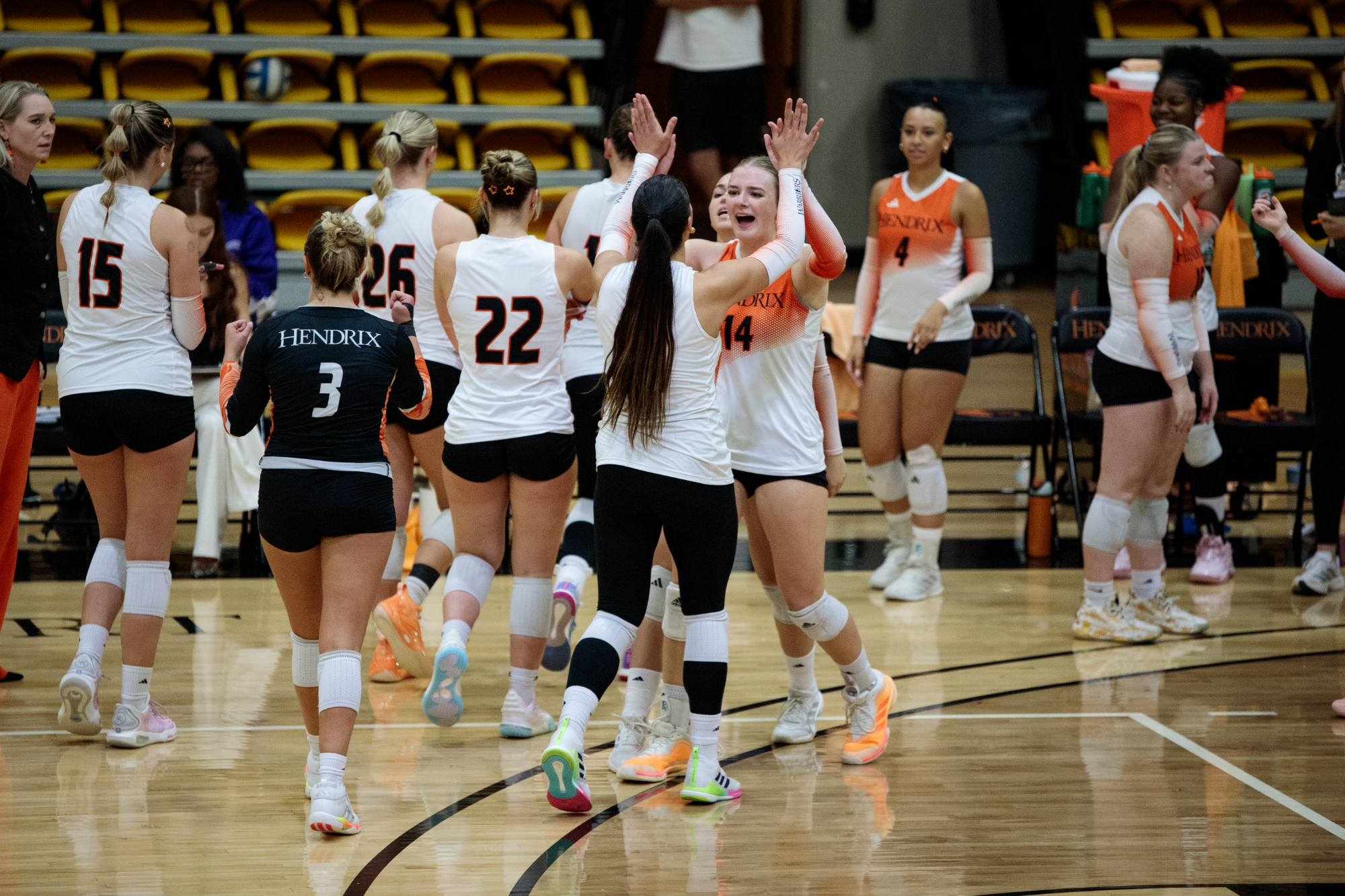 volleyball vs LeTourneau at Grove Gymnasium