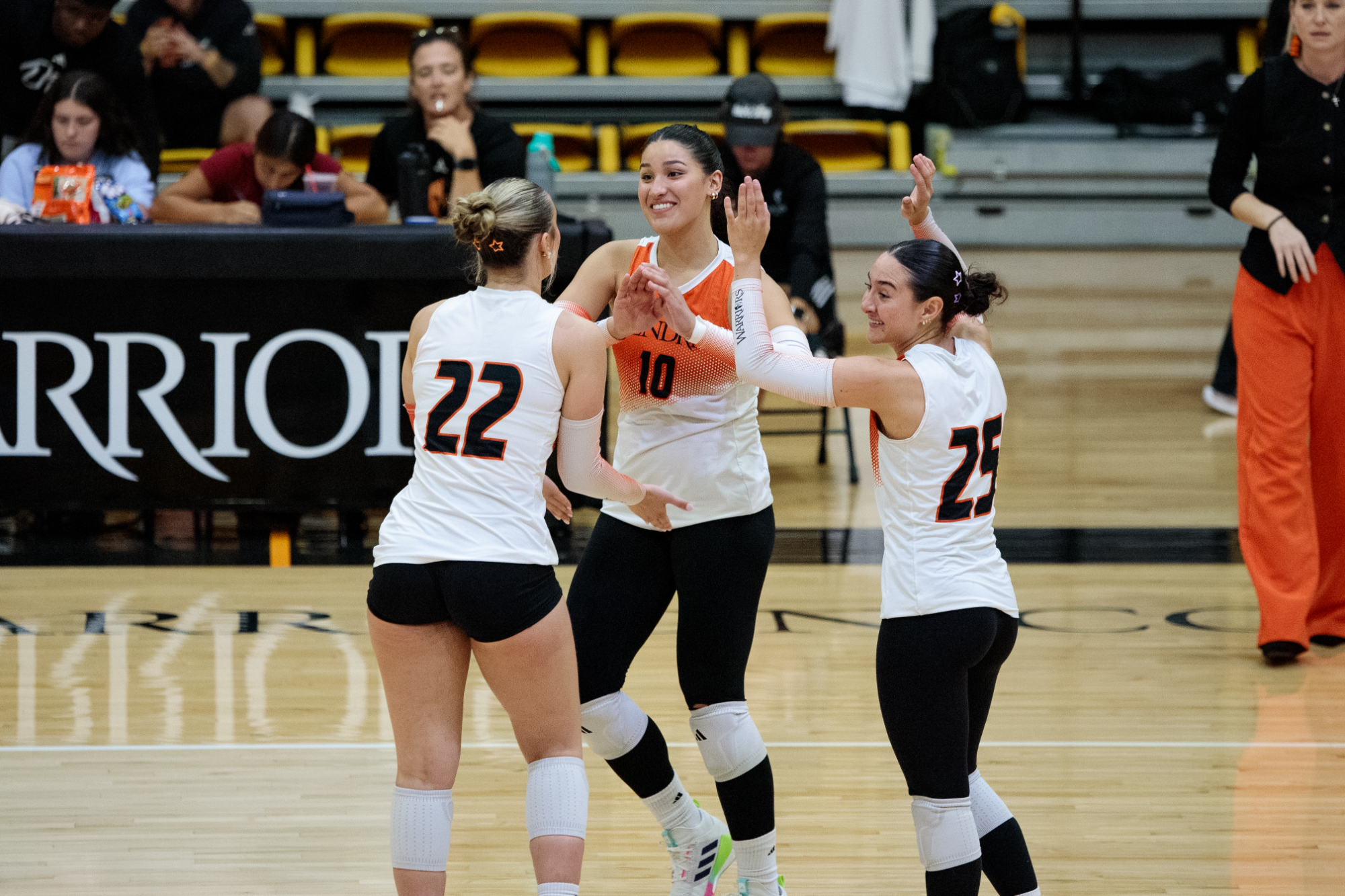 volleyball vs LeTourneau at Grove Gymnasium