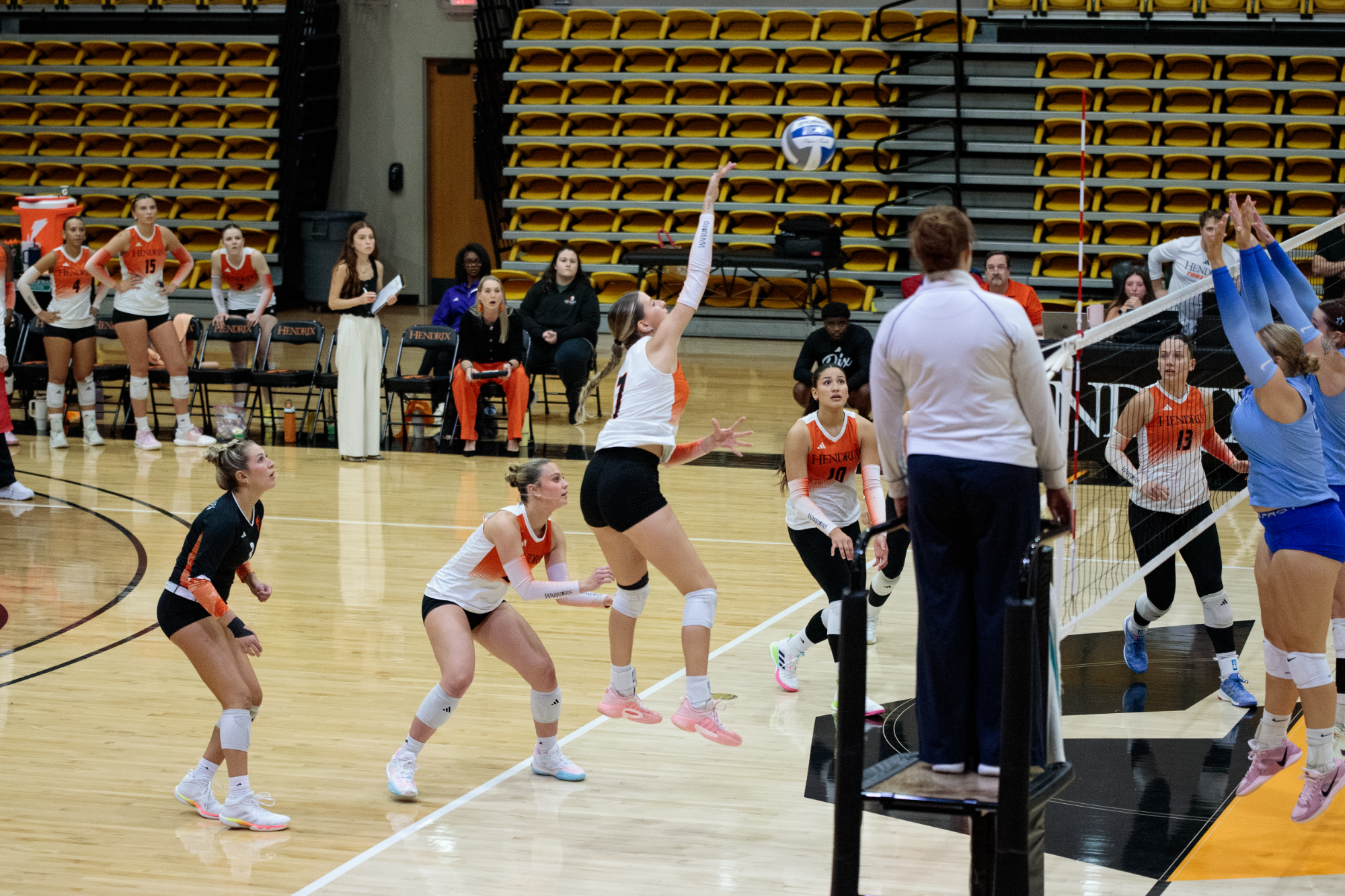 volleyball vs LeTourneau at Grove Gymnasium
