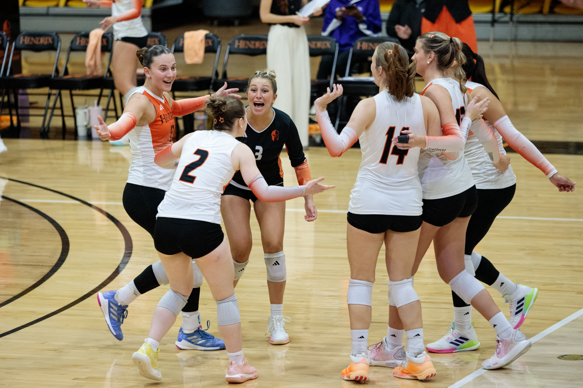 volleyball vs LeTourneau at Grove Gymnasium