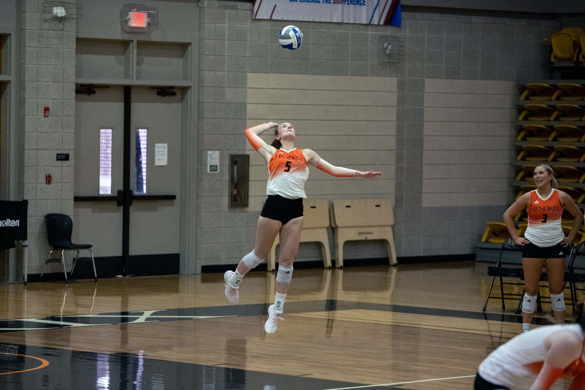 orange and black scrimmage