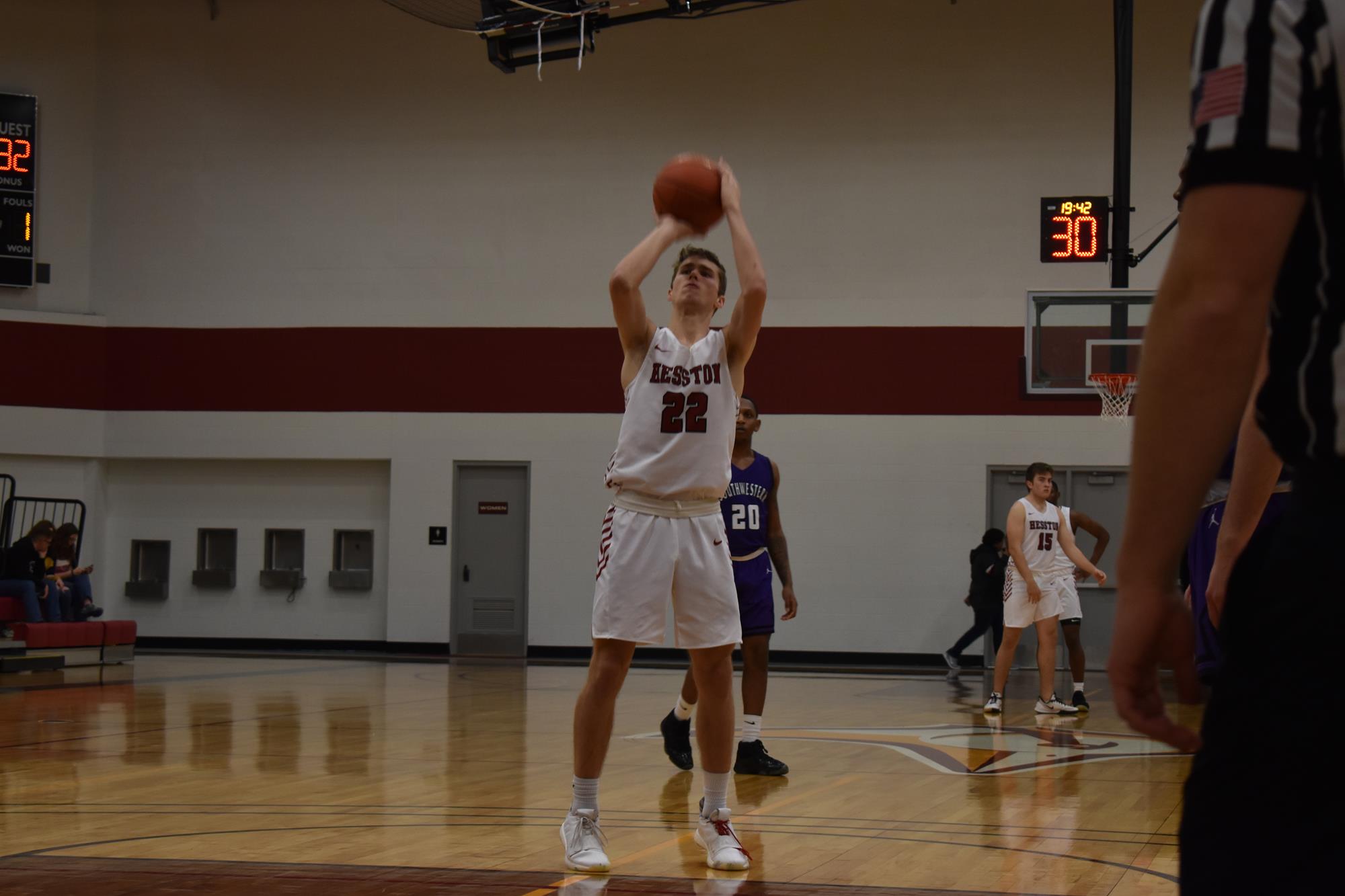 Reese Nebel 201920 Men's Basketball Hesston College