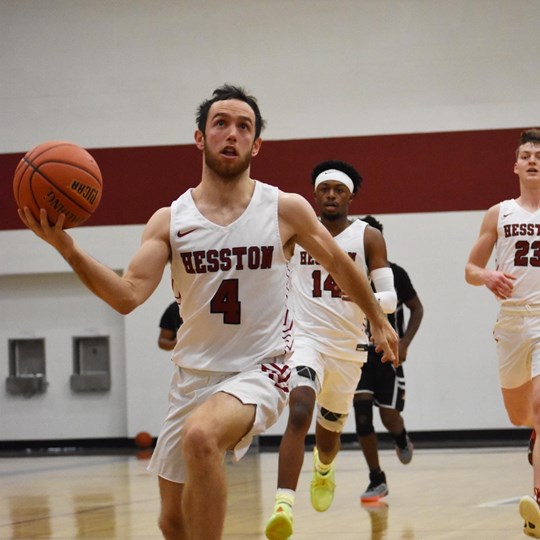 Carter Hopkins 202122 Men's Basketball Hesston College