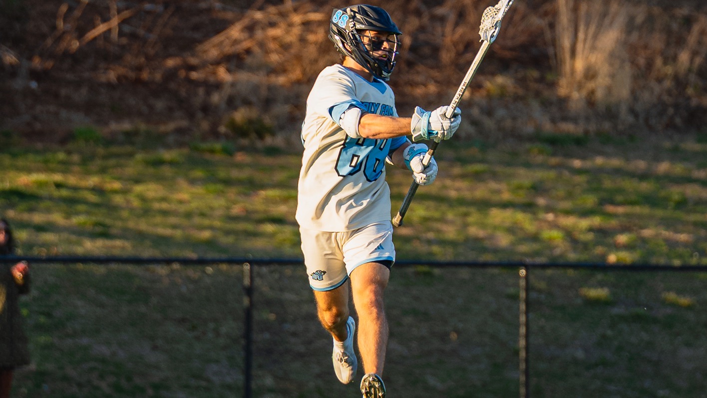 Jackson Brown just after completing a pass