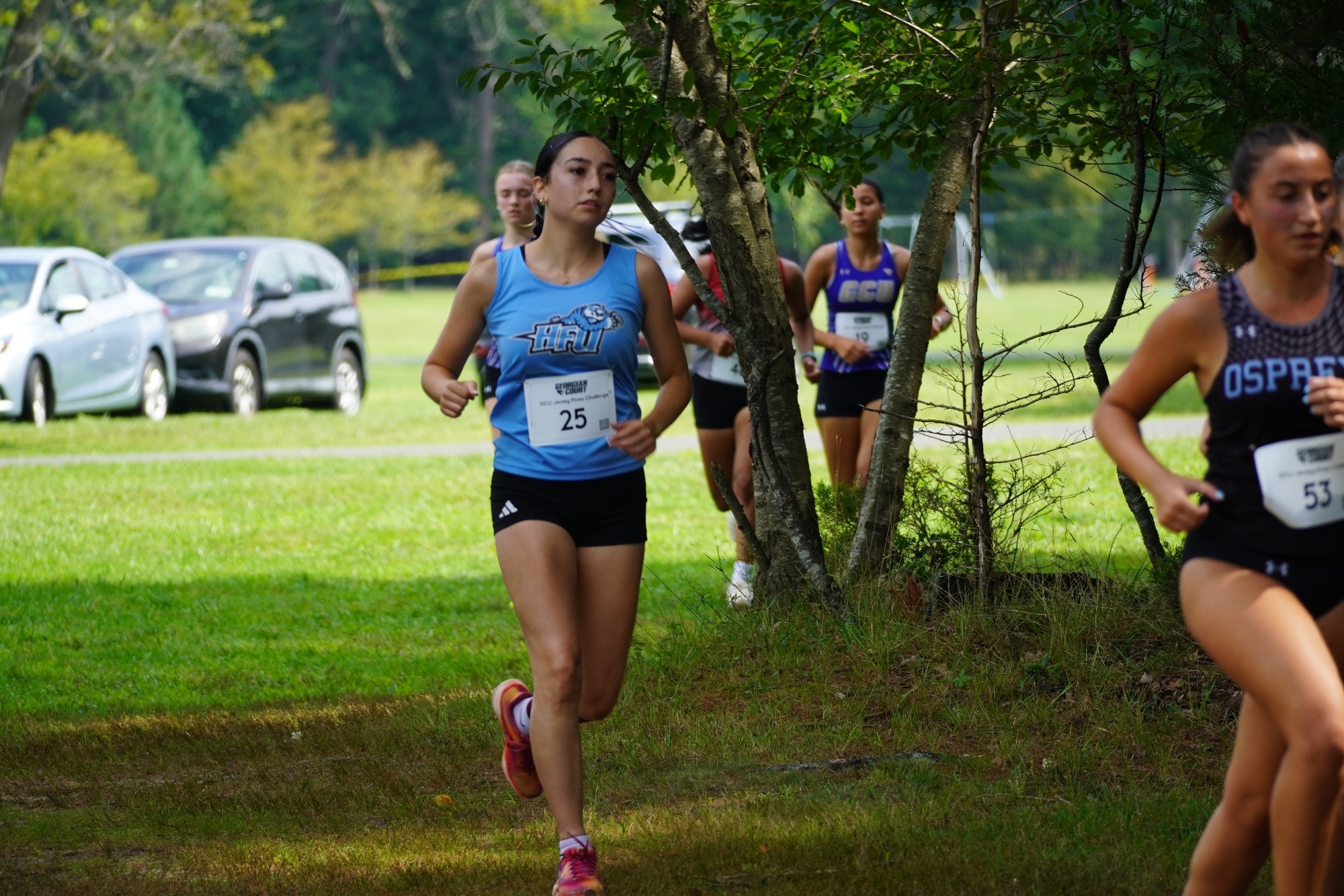 Dilara Biyik runs at the 2026 GCU Pine Barrens Challenger