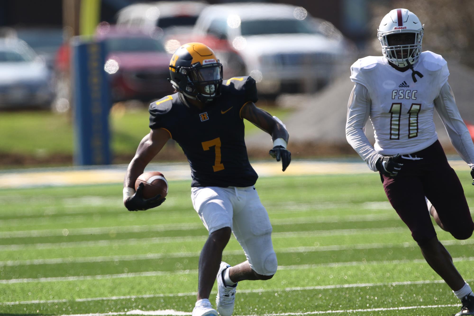 Darius Johnson Football Highland Community College Athletics