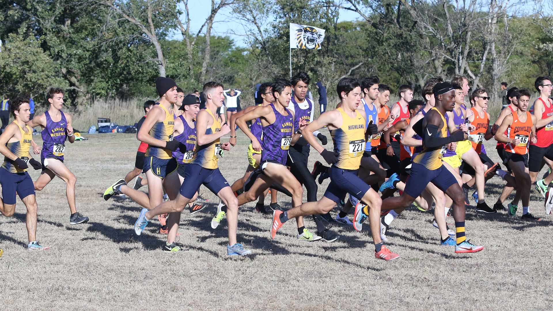 Highland Men's Cross Country Team