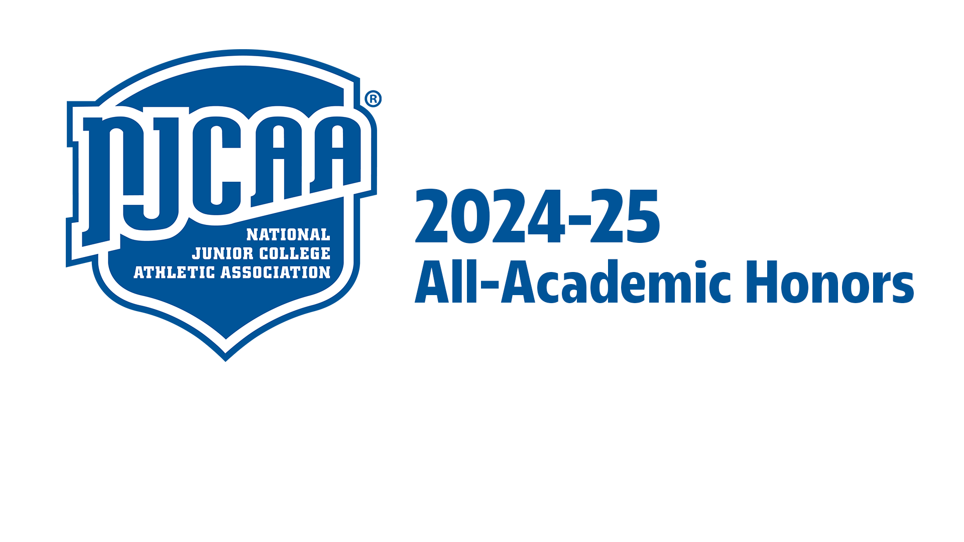 NJCAA Primary Mark, with text reading 