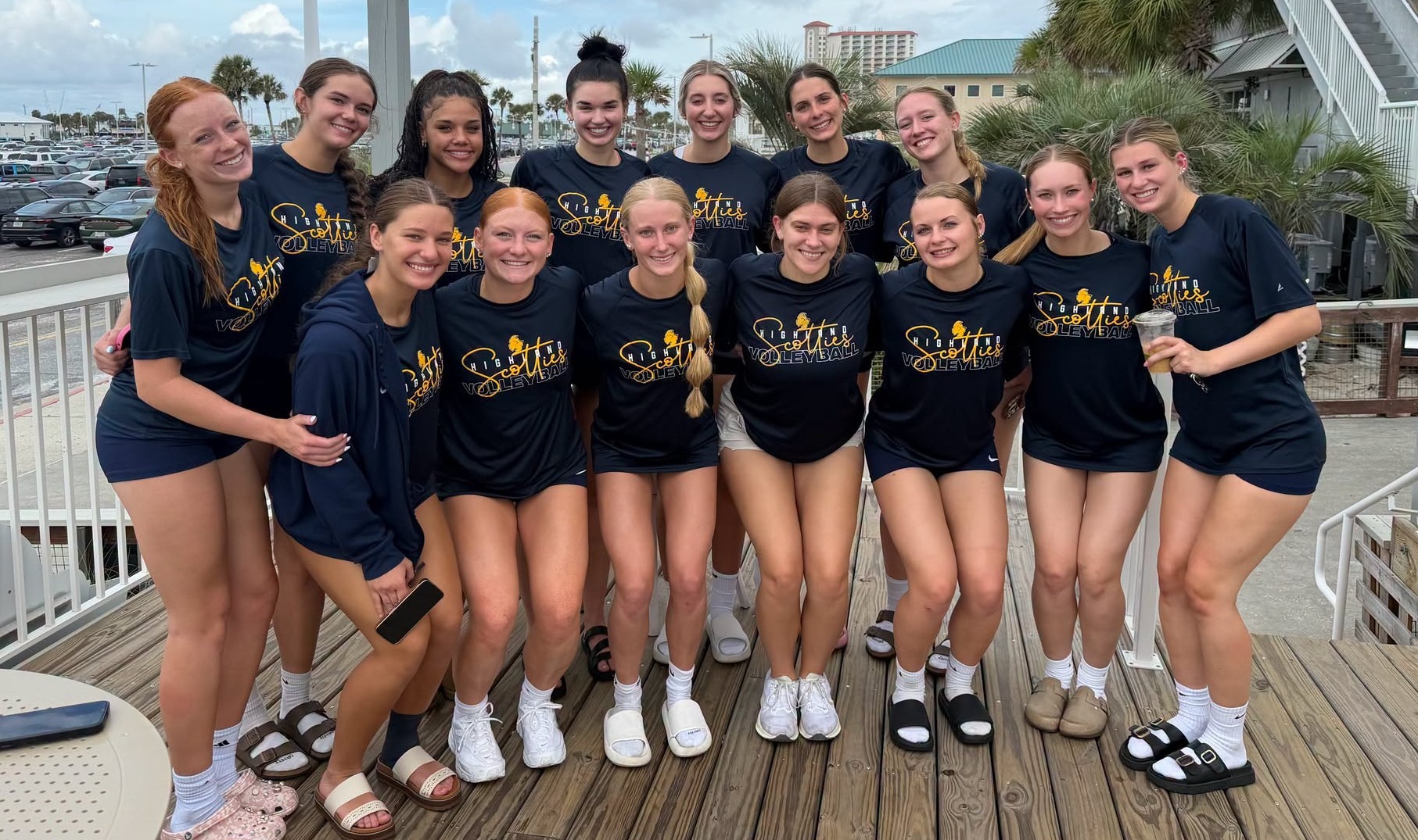 Scotties VB Make Their Mark at Pensacola State Tournament Group Photo