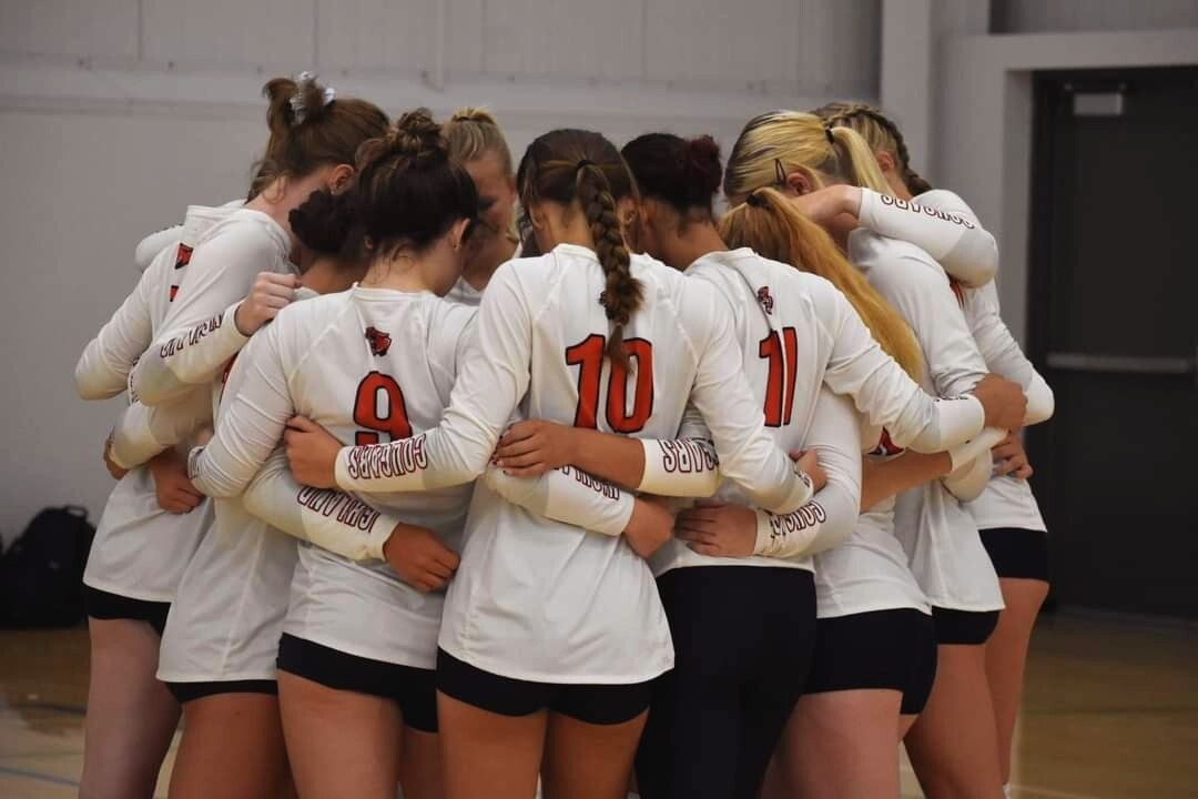 Volleyball Huddle