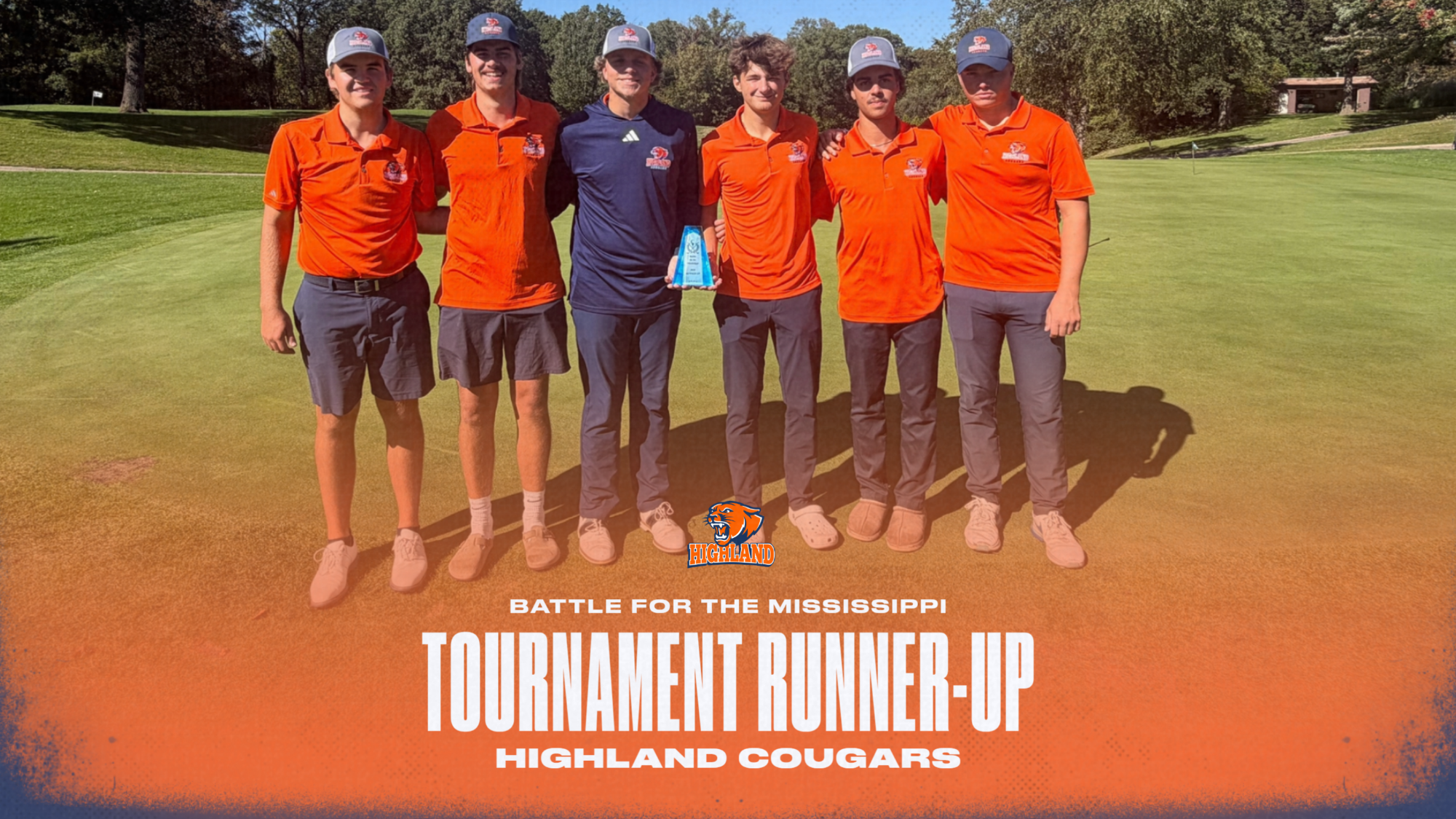 Highland CC Golf Runner up at Battle