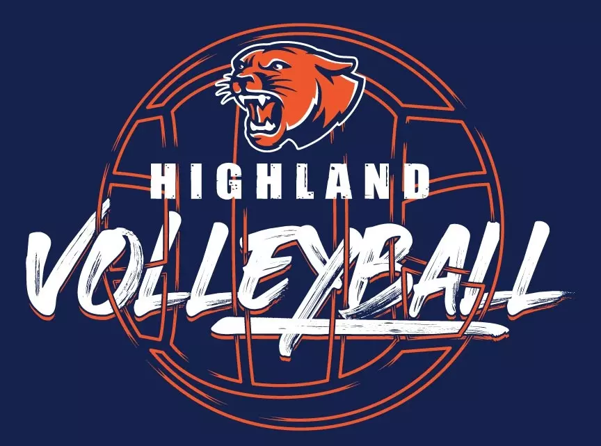 Highland Volleyball Logo