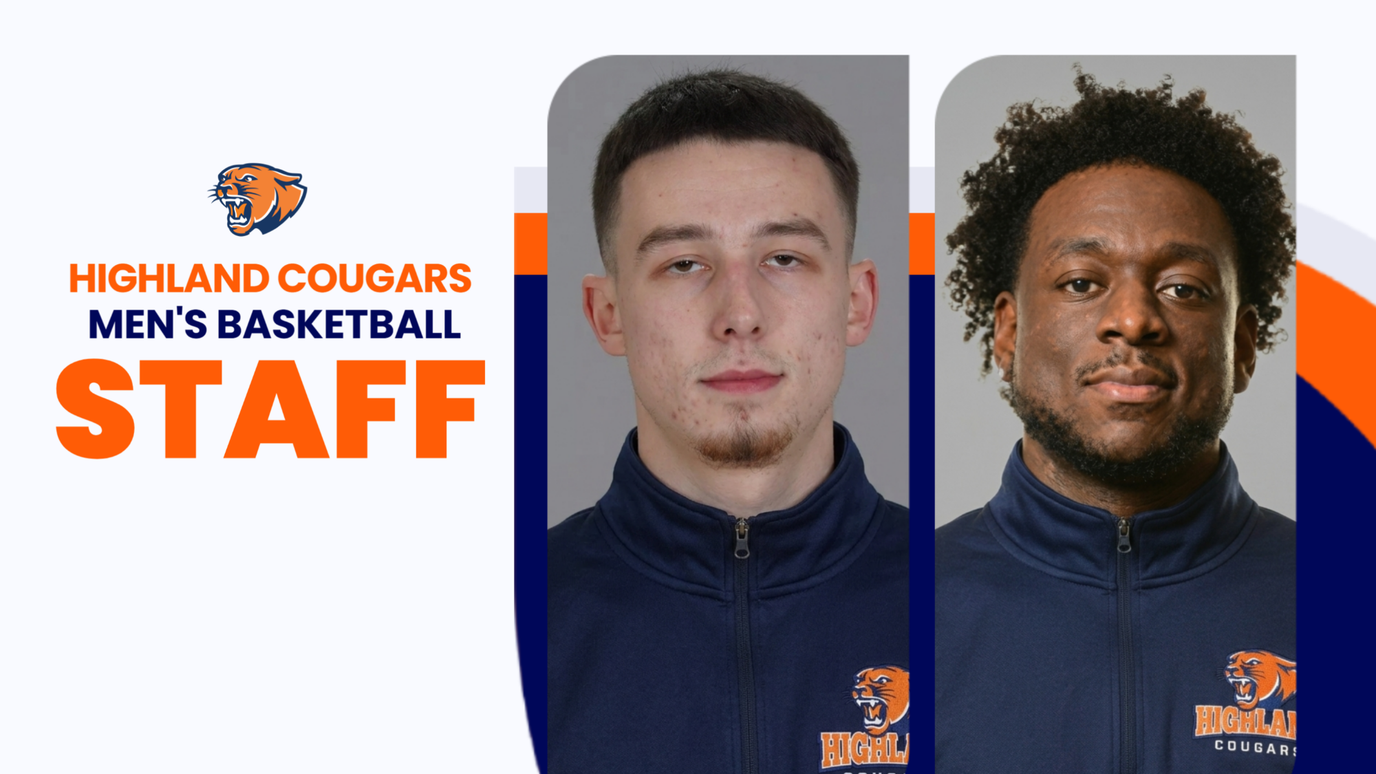 Highland Cougars Men's Basketball Assistants 