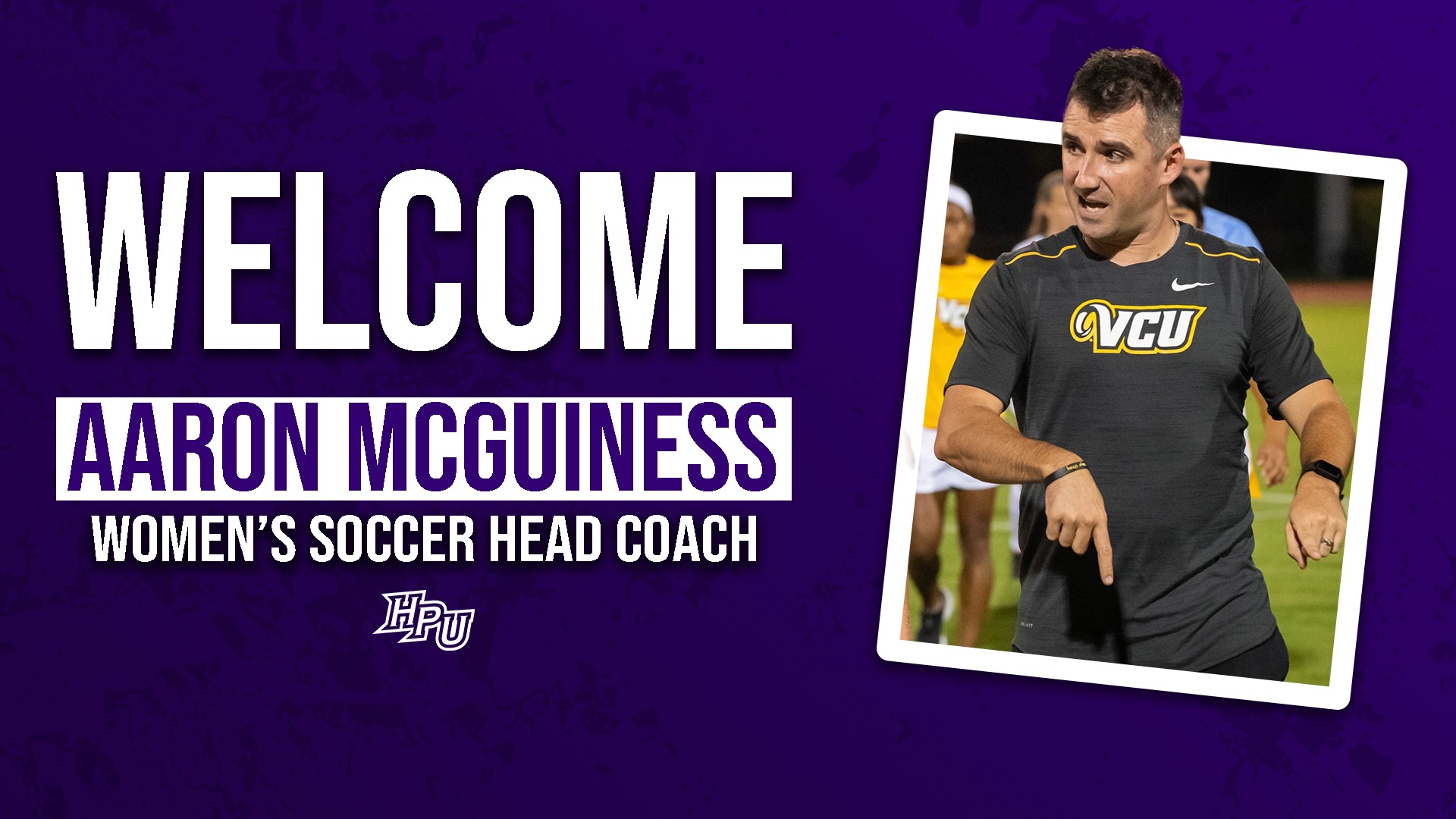 Aaron McGuiness Named HPU Women's Soccer Head Coach High Point