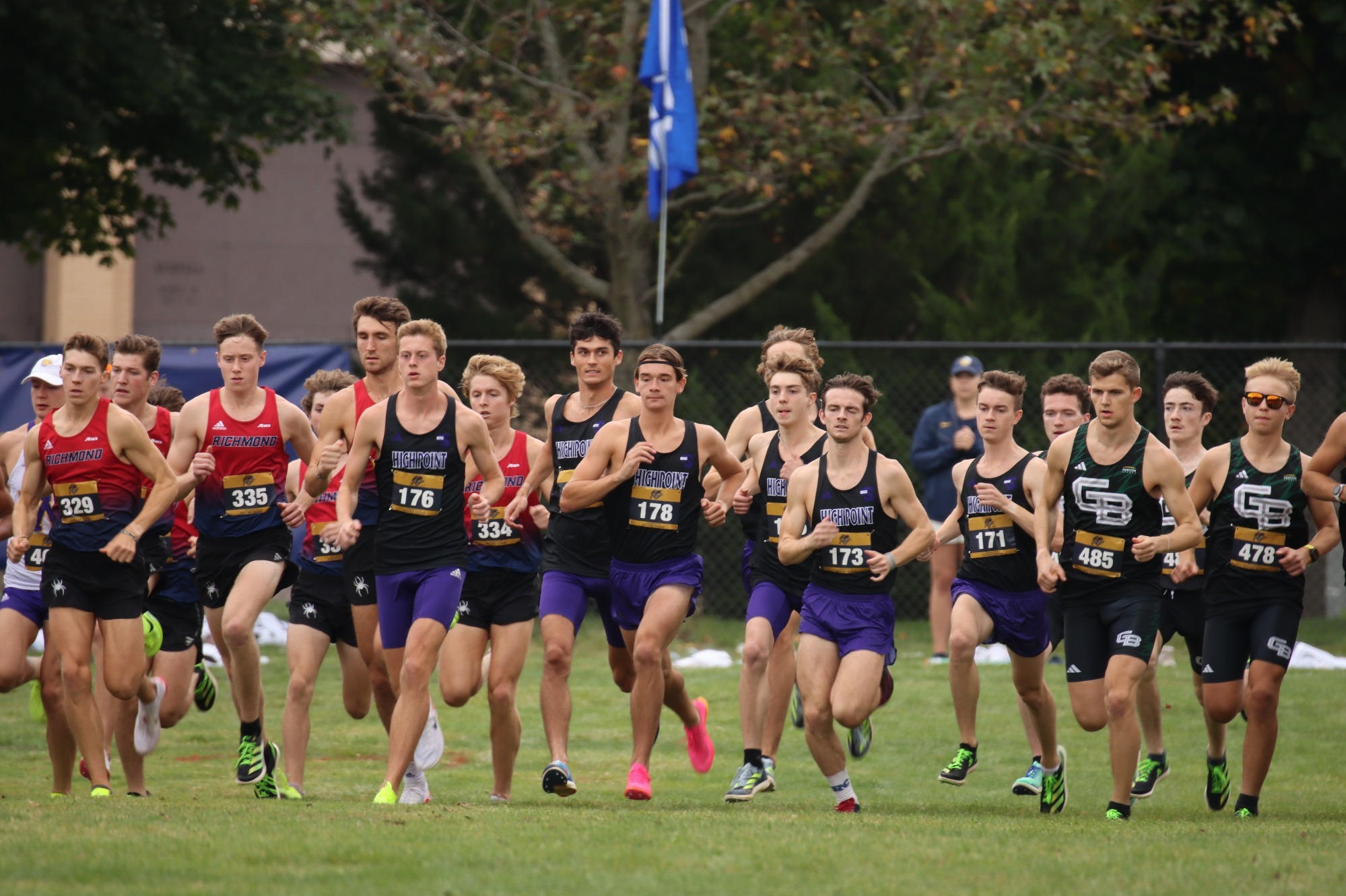 HPU Men's Cross Country Finishes Its Regular Season at UVA High Point
