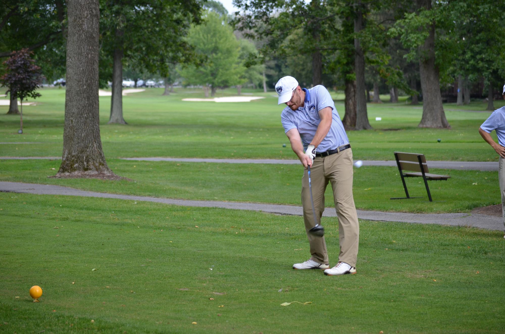 James Whitaker Mixed Golf Hilbert College Athletics