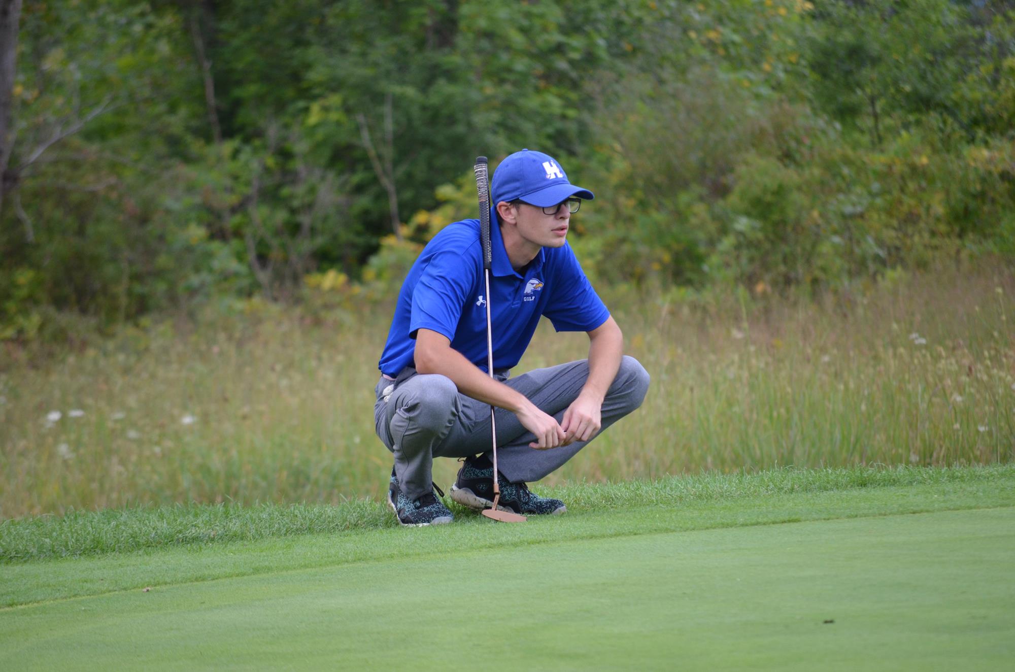 Gabe Prohaska Mixed Golf Hilbert College Athletics