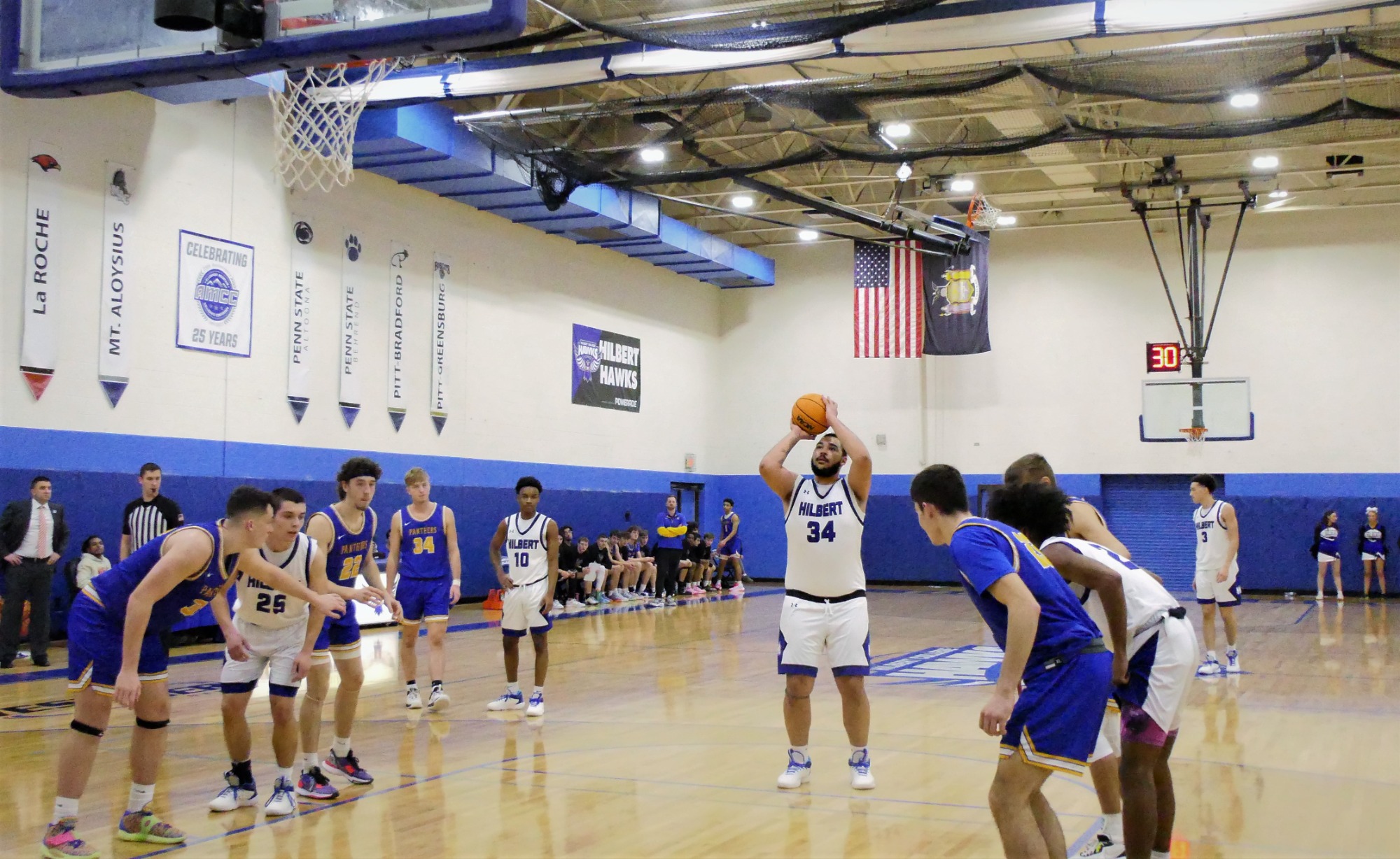 Elijah Powell Men's Basketball Hilbert College Athletics