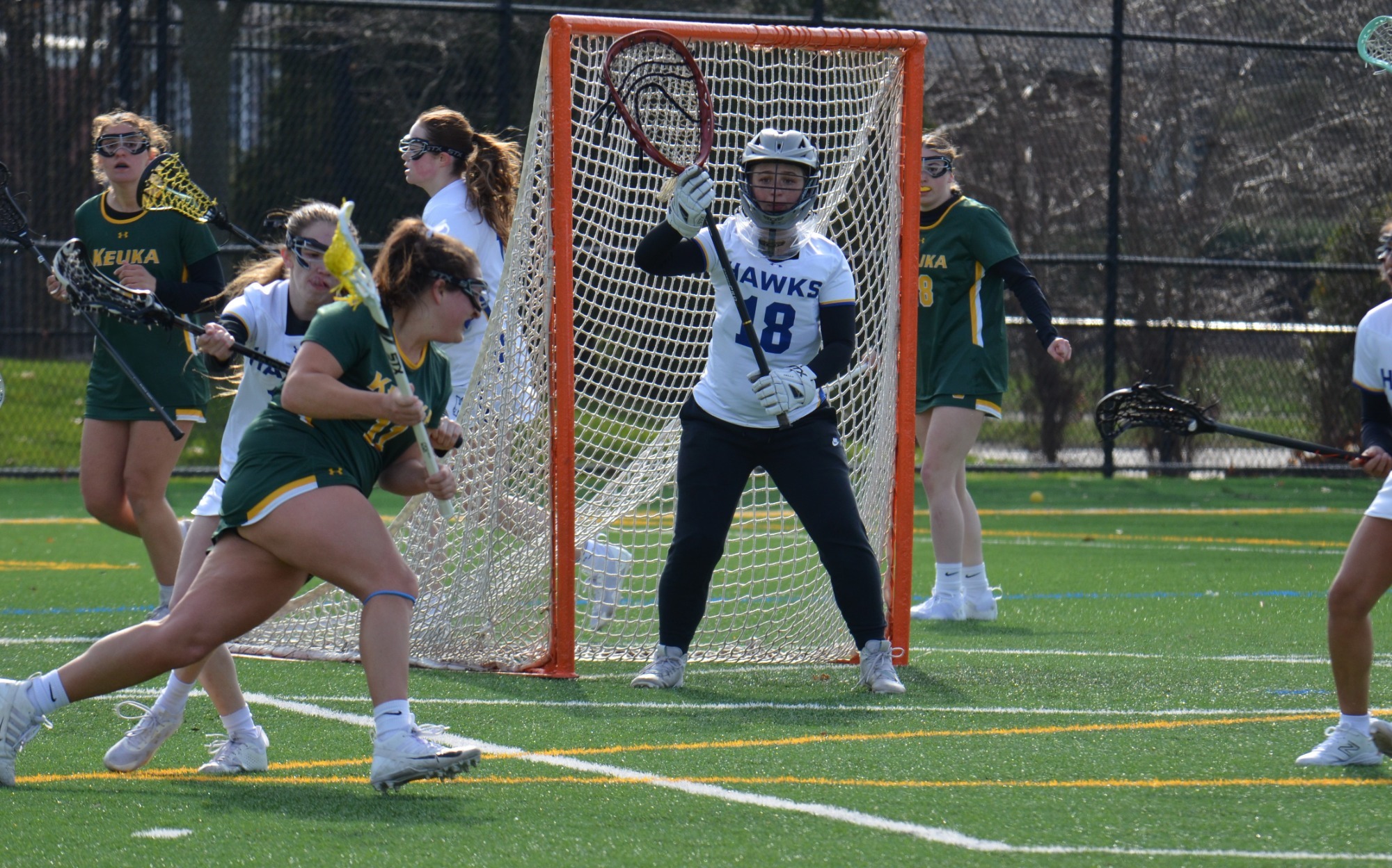 Women's Lacrosse Suffers Defeat to Keuka College Hilbert College
