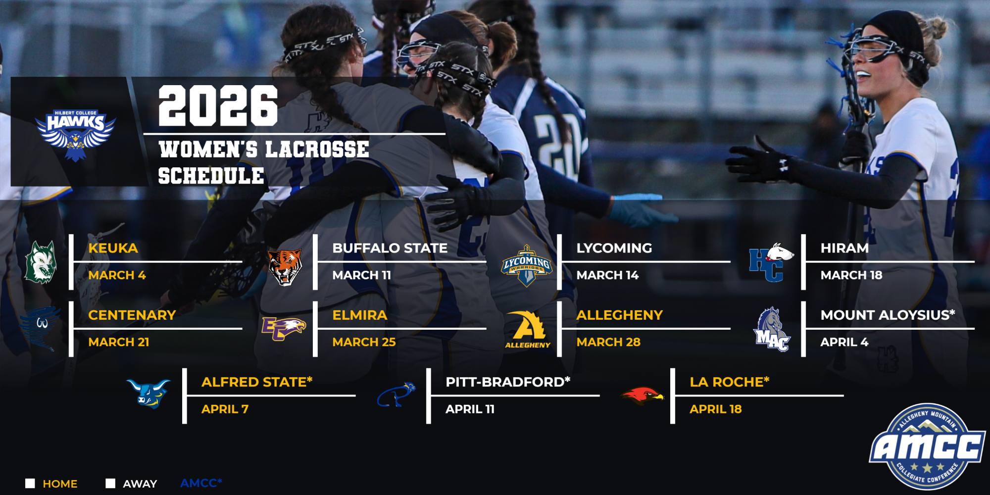 26 WLAX SCHED