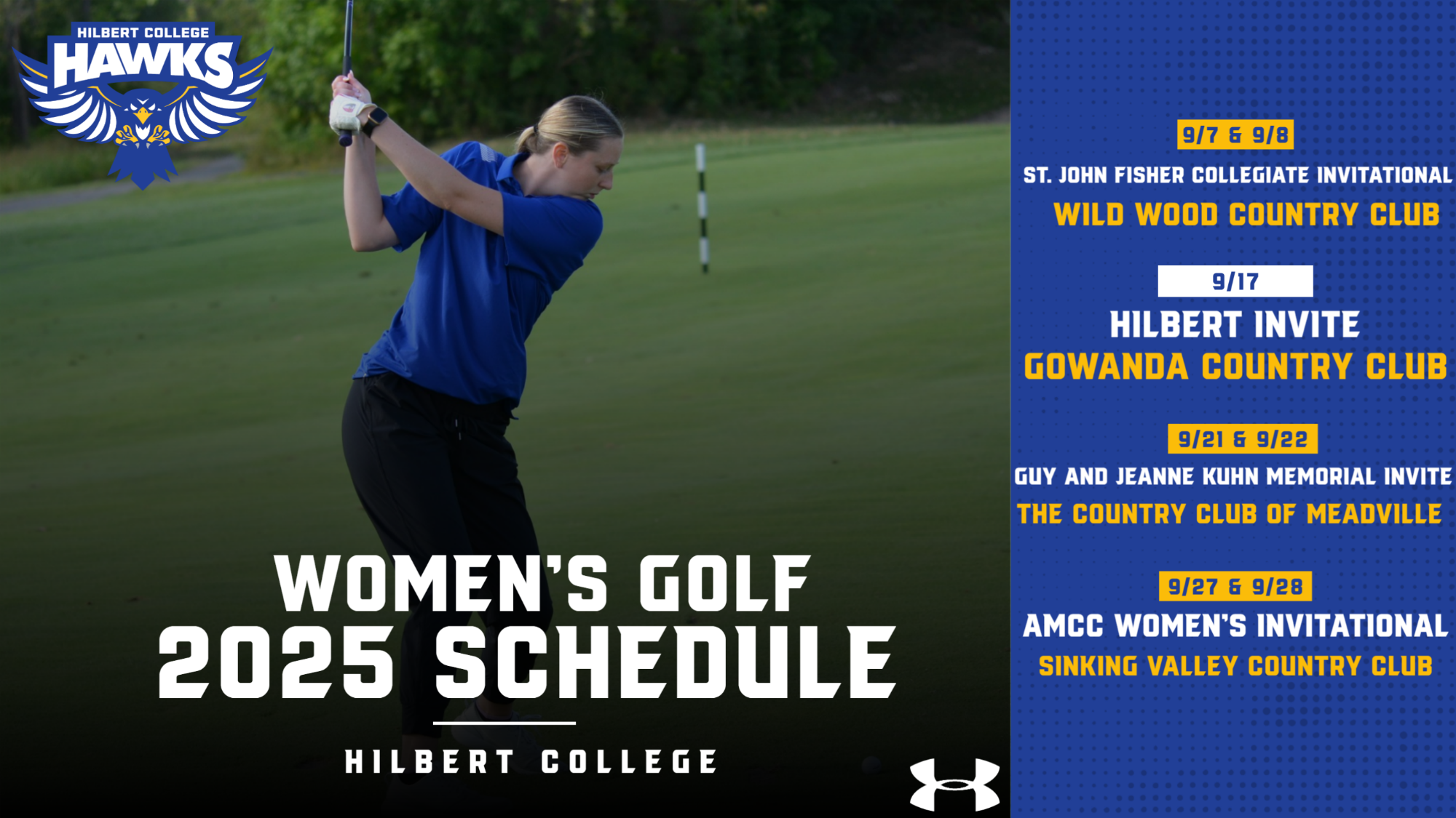 WGOLF 25 SCHED