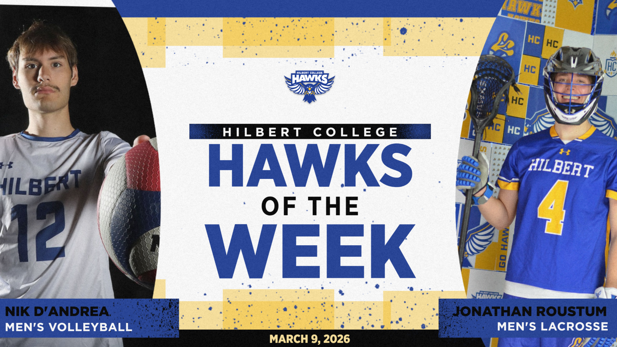 hawks of week, march 9