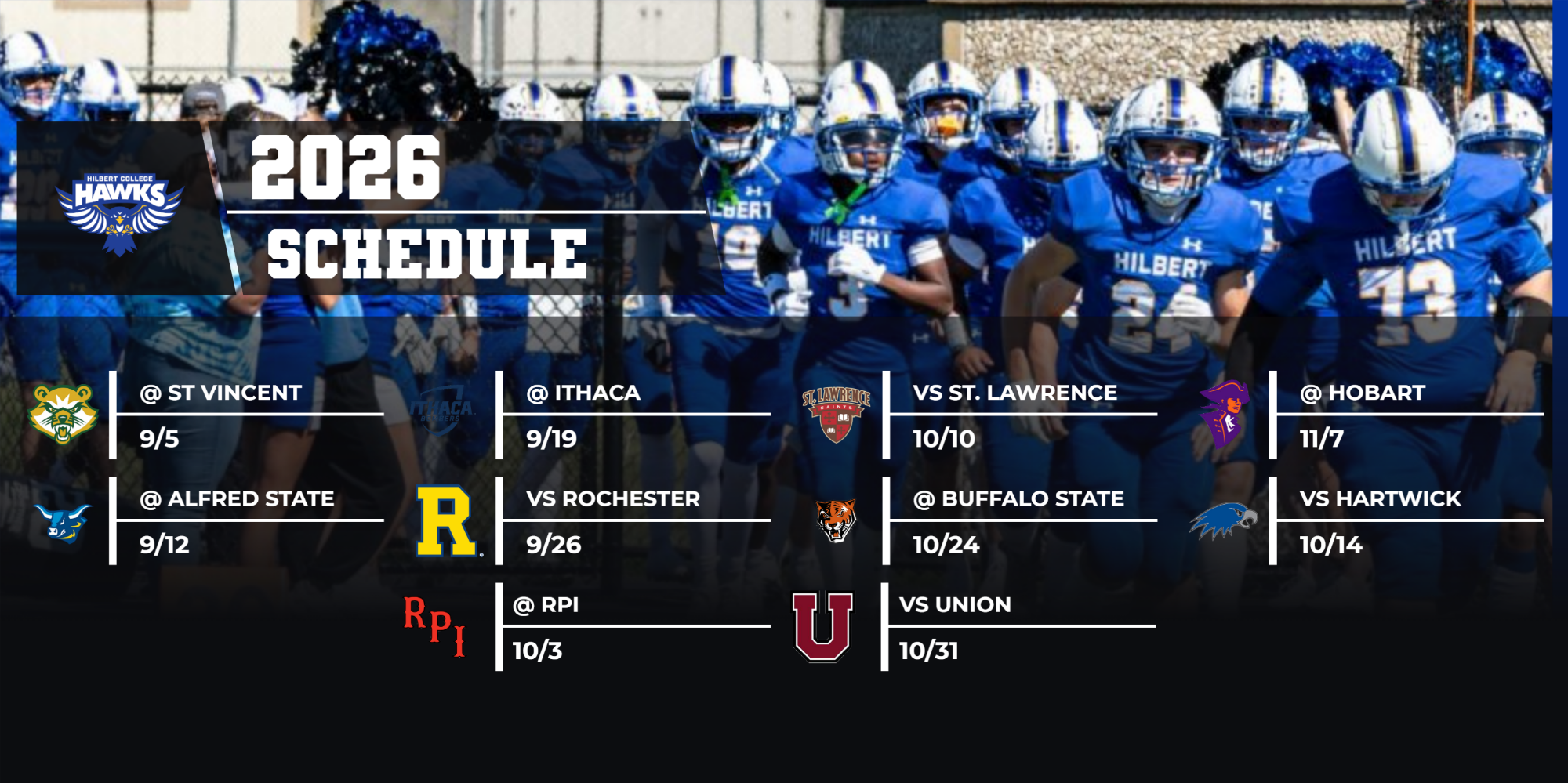 FB SCHED 26