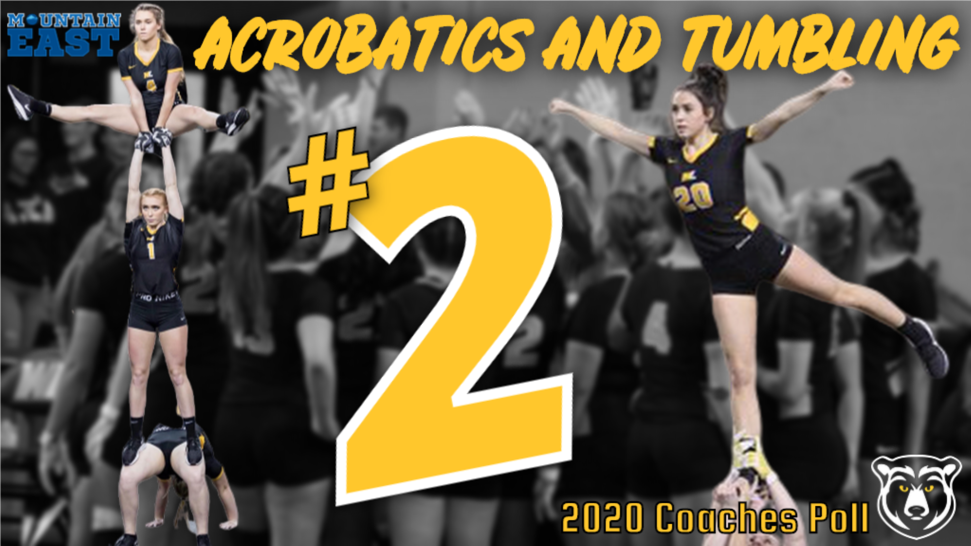 WLU Acrobatics & Tumbling Receives 1stPlace Votes West Liberty