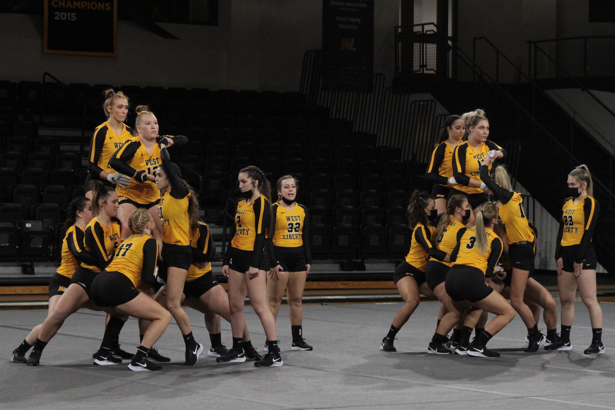 No. 5 Gannon Downs WLU Acrobatics & Tumbling West Liberty University