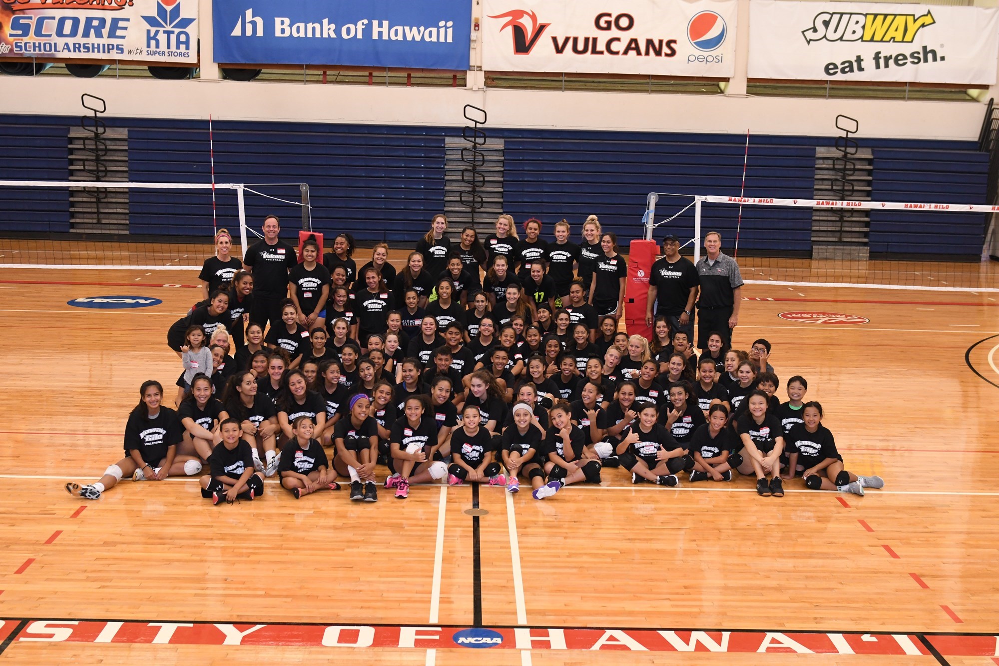 Vulcans to host VB camps at UHH, Waimea Hawai'i Hilo Vulcans Athletics