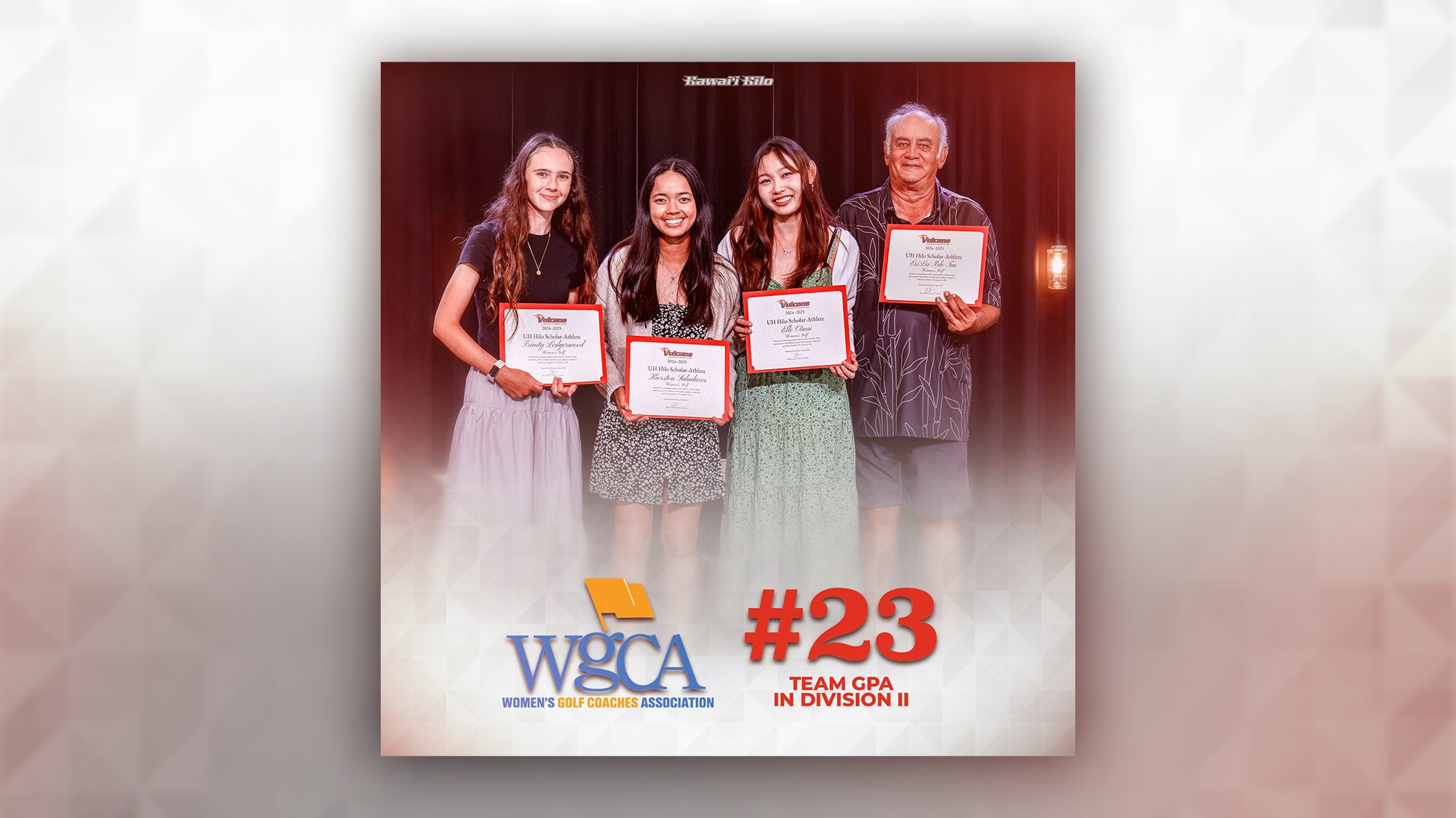 WGCA Top 25 Team GPA