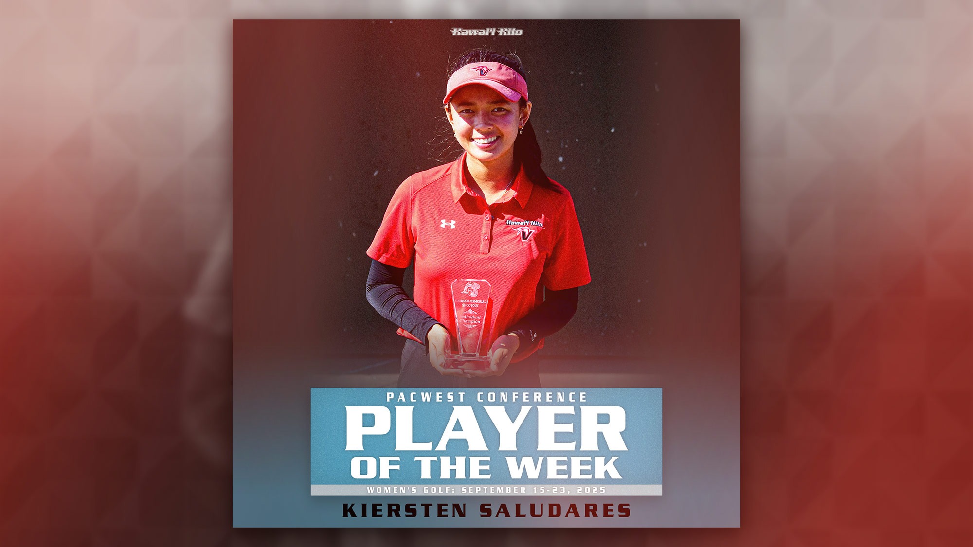 Kiersten Saludares Player of the Week